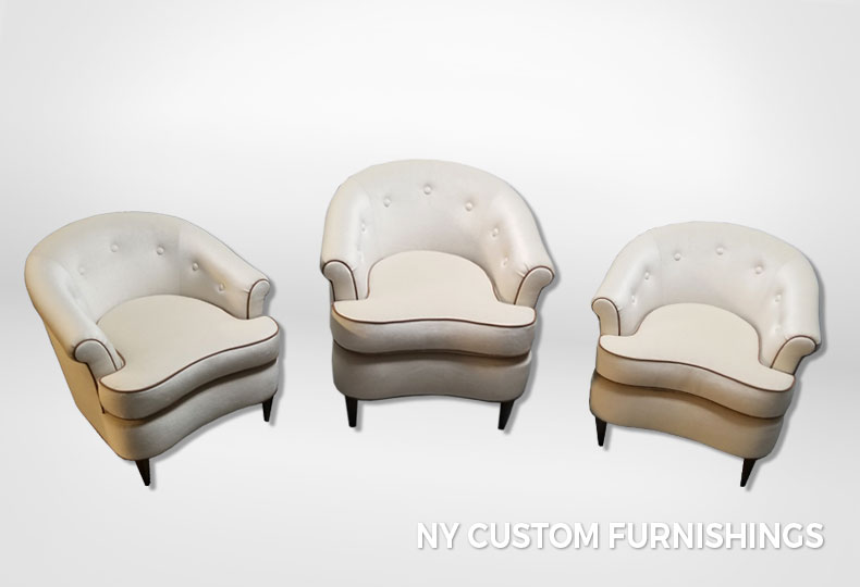 Chairs and Chaises - NY Custom Furnishings
